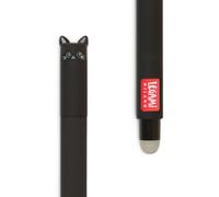 Legami Erasable Gel Pen, Thermosensitive Ink, 0.7 mm Tip Diameter, 15 cm Length, Black ink