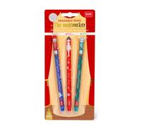 LEGAMI Erasable Pen Christmas Set Christmas Edition Winter The Nutcracker Set with 3 Erasable Gel Pens Nutcracker, Ballerina, and Mouse King