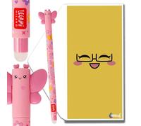 Legami Erasable Pens FULL RANGE Including Gift Envelope! - Choose Cute Design! (Butterfly)