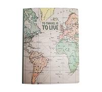 Legami Quaderno Travel Lined Notebook B5, Light Green
