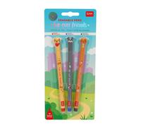 Legami Fur-Ever Friends Erasable Gel Pens Limited Edition Set of 3