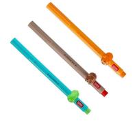 LEGAMI Gel Pen - Lovely Friends Decorative Animal Removable and Recombinable Prevents Rolling Fine 0.5mm Tip Set of 3 DINO, TIGER and TEDDY (WILD)