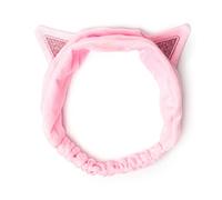 Legami - Hair Band, Me Time, 24.5x11 cm, Polyester, Kitty Theme, Collect Hair for Make-up, Make Up Facial, Soft Headband