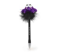 LEGAMI - Halloween 2025 Ballpoint Pen with Luminous Spider Writing is Magic Black Gel Ink for Kids Adults