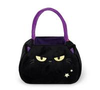 Legami - Halloween Candy Prank Bag Black Kitty Candy Bag Candy Bag Soft Foldable Fabric with Handle 20x35x3cm