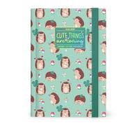 Legami - Hedgehog 2025-2026 Photo Daily Diary, 16 Months Medium, September 2025 to December 2026, Elastic Closure, FSC Certified Paper, 12 x 18 cm
