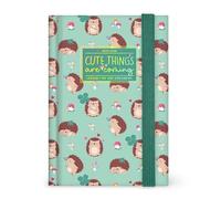 Legami - Hedgehog 2025-2026 Photo Daily Diary, 16 Months Small, September 2025 to December 2026, Elastic Closure, FSC Certified Paper, 9.5 x 13.5 cm