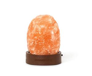 Legami - Himalayan Salt Lamp, Mini, Ø 7 cm, 300/400 g, Chromotherapy, Natural Shape, Luminous Effect, Batteries Not Included, Handmade