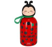 Legami - Hot&Cold BFF Ladybug Kids Thermos Flask Double Walled 18/8 Stainless St