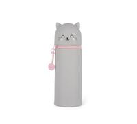 Legami Kawaii 2-In-1 Soft Silicone Pencil Case - Kitty