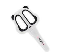 Legami Kids Scissors - Left & Right Handed, Rounded Tip, Safe School Supplies with Blade Case - Panda Theme