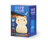 LEGAMI Soft Dreams Rechargeable Night Light - Kitty, white