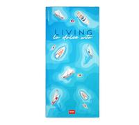 LEGAMI - La Dolce Vita Lightweight Microfibre Compact Sand Resistant Quick Drying Ultra Absorbent Space Saving Towel 85 x 180 cm