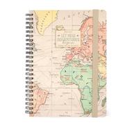 Legami - Large Spiral Weekly Diary 2026, Travel, 12 Months, Elastic Closure, Diary from January 2026 to December 2026, in FSC Certified Paper, 15 x 21 cm