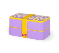 Legami LBD0003 Lunch Box, Polypropylene Silicone Nylon, Purple