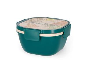 LEGAMI LBS0001 Lunch Box, Polypropylene, Silicone, polyethylene, Green