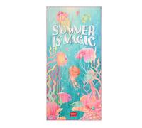 Legami - Lightweight Beach Towel, Microfibre Beach Towel, Compact Beach Towel, Sandproof, Quick Drying, Ultra Absorbent, Space Saving Towel, 85 x 180 cm