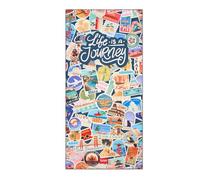 Legami - Lightweight Beach Towel, Microfibre Beach Towel, Compact Beach Towel, Sandproof, Quick Drying, Ultra Absorbent, Space Saving Towel, 85 x 180 cm