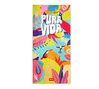 Legami - Lightweight Microfibre Beach Towel, Compact Beach Towel, Sandproof, Quick Drying, Ultra Absorbent, Space Saving Towel, 85 x 180 cm, Pura Vida