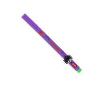 Legami - Lovely Friends Coloured Halloween 2025 Gel Cross Pens, Removable and Refillable Decorative Animals, Refillable Ballpoint Pens, Green Ink
