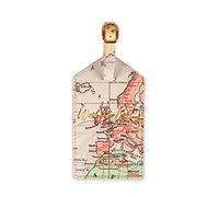 Legami - Luggage Tag, Suitcase Identifier, Personal Data Space, Adjustable Strap for Travel, 6.8x17cm, Travel Theme