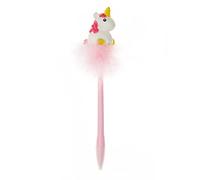 LEGAMI - Luminous Unicorn Ballpoint Pen Writing is Magic Blue Ink LED Writing Pen for Kids Adults 0.7mm Tip Unicorn Theme