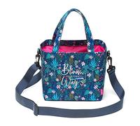 Legami , Lunch Bag 21 x 37 cm Durable Thermal Insulation and Large Removable Shoulder Strap R Unisex Adult, Flora, Unica