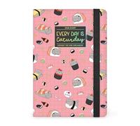 Legami - Medium 2026 Weekly Photographic Diary, Sushi Cat, 12 Months, Elastic Closure, Diary from January 2026 to December 2026, in FSC Certified Paper, 12 x 18 cm