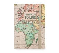 Legami - Medium Weekly Diary with Notebook, 12 Months, January 2024 December 2024, Week Detail on Left Page, Writing Space on Right Page, 12 x 18 cm, Travel Theme