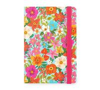 Legami - Medium Weekly Diary with Notebook, 12 Months, January 2024 December 2024, Week Detail on Left Page, Writing Space on Right Page, 12 x 18 cm, Flowers Theme