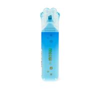 LEGAMI Meow Kitty Light Blue Highlighter | Cute Highlighter in Cat Design | Yellow Marker for Marking & Highlighting | Stationery for School, Study, Office & Notes