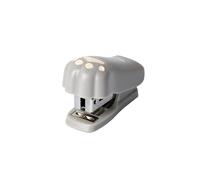 Legami Mini Stapler Meow, Plastic, 3.2×4.5 cm, Kitty Theme, Back Staple Remover, 1000 Staples, Multi