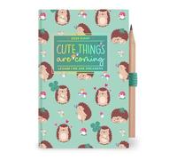 Legami - Mini 2026 Hedgehog 2-Day Photo Diary, 12 Months, Address Book and Pencil Included, Elastic Closure, Diary from January 2026 to December 2026, in FSC Certified Paper, 7 x 10 cm
