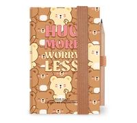 Legami - Mini 2026 Teddy Bear 2-Day Photo Diary, 12 Months, Address Book and Pencil Included, Elastic Closure, Diary from January 2026 to December 2026, in FSC Certified Paper, 7 x 10 cm