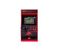 Legami - Mini Arcade Speed Race Video Game, Includes 30 Games, English Language, Lights and Sounds, 3 AA Batteries Not Included, 8.5X26cm, 2.4" Screen, RAC0001
