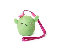 Legami - Mini Handsfree and Wireless Speaker, Pump Up The Volume, 5.8 x 5 cm, External Rubber Coating, Plastic Interior, Cactus Theme, Remote Selfie