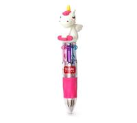 Legami Mini 4-Colour Ballpoint Pen - Mini Magic Rainbow Unicorn, none