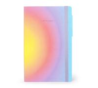 Legami - My Notebook Dotted Notebook, Aura Theme, Special Edition, Medium, FSC Certified Paper, 192 Pages, Softcover, Elastic Closure, Double Bookmark, 13 x 21 cm