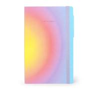 Legami - My Notebook, Aura, Special Edition, Medium, in FSC Certified Paper, 192 Pages, Softcover, Elastic Closure, 13 x 21 cm