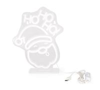 LEGAMI - Neon Effect Light Up Sign Decoration Indoor Use Only Santa Claus