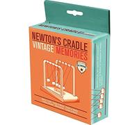 LEGAMI Pendulum, 9x9 cm, in ABS and Steel, Object from Perpetual, Demonstrates 3 Laws on Newton's Motion, Relaxing, Creative and Concentration, Metal, Multi-Coloured, S