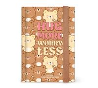 Legami - Photographic Daily Diary 2025-2026, Teddy Bear, 16 Months Small, Journal from September 2025 to December 2026, Closure with Elastic Band, FSC Certified Paper, 9.5 x 13.5 cm