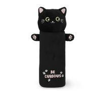 Legami - Super Soft Pencil Case, Kitty Theme, Soft Case, Cardboard with Drawing to Colour Included, 100% Polyester, Super Soft Case.