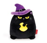 Legami - Plush Super Soft Halloween!,Kitty Theme, Mini Size, Stands Alone, with ID, Gift Idea; 14 x 17 cm