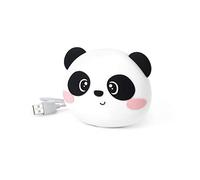 Legami - Portable Charger, My Super Power, Rechargeable Battery, 3.5" x 4.2", Panda Theme, USB Charging Cable/Micro USB Charging Cable for the included power bank in 4 hours, Capacity 4800mAh
