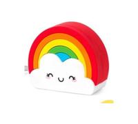 Legami - Portable Charger, My Super Power, Rechargeable Battery, 9 x 10.7 cm, Rainbow Theme, USB Charging Cable/Micro USB for the Power Bank Included in 4h, Capacity 4800 mAh