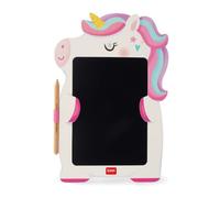 Legami - Portable LCD Board in Cardboard, 1 Pencil, Multicoloured Stroke | Graphic board for children, birthday gift, portable and erasable