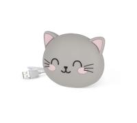 Legami Power Bank Charger - Kitty 4800 mAh Lithium Battery USB/Micro USB port
