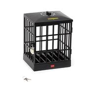 Legami - Prison for Mobile Phones, Timer up to 60 Minutes, manually adjustable, includes 1 Padlock and 2 Keys, 12.5x18.5 cm, holds up to 6 Mobile Phones