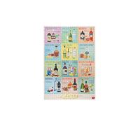 Legami - PUZ0009 Puzzle, 1000 Pieces with Guide Poster and Fabric Storage Bag, 48 x 68 cm, Cheers Theme, Colour, One Size